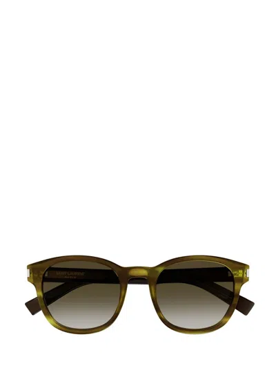 Saint Laurent Eyewear Sunglasses In Brown