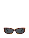 Saint Laurent Sl 658 Havana Sunglasses In Brown