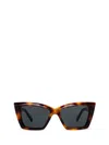 Saint Laurent Sl 657 Sunglasses In Brown