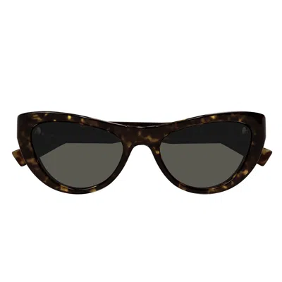 Saint Laurent Eyewear Sunglasses In Brown