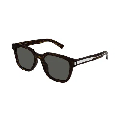 Saint Laurent Eyewear Sunglasses In Brown