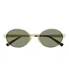 Saint Laurent Eyewear Sunglasses In Gold