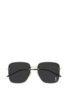 Saint Laurent Eyewear Sunglasses In Gold