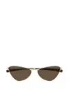 Saint Laurent Eyewear Sunglasses In Green