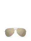 Saint Laurent Eyewear Sunglasses In Gold