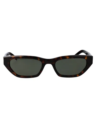 Saint Laurent Eyewear Sunglasses In Gray