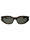Saint Laurent Eyewear Sunglasses In Brown