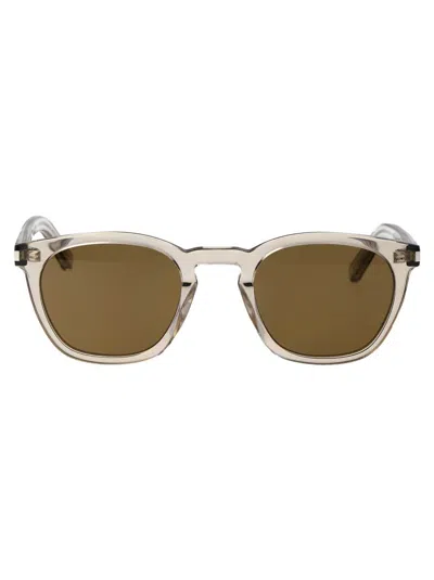 Saint Laurent Eyewear Sunglasses In Gray