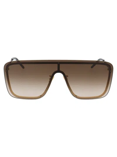 Saint Laurent Eyewear Sunglasses In Gray