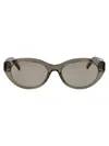 Saint Laurent Sl M148 Sunglasses In Gray