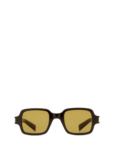 Saint Laurent Eyewear Sunglasses In Green
