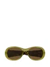 Saint Laurent Eyewear Sunglasses In Brown