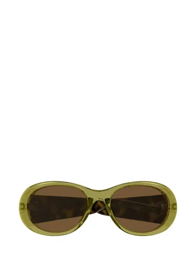 Saint Laurent Eyewear Sunglasses In Brown