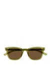 Saint Laurent Eyewear Sunglasses In Green