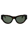 Saint Laurent Eyewear Sunglasses In Green