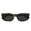 Saint Laurent Sl 658 Havana Sunglasses In Havana
