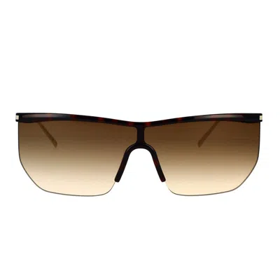 Saint Laurent Eyewear Sunglasses In Brown