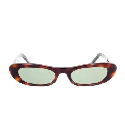 Saint Laurent Eyewear Sunglasses In Brown