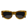 Saint Laurent Ysl Acetate Cat-eye Sunglasses In Havana