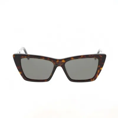 Saint Laurent Eyewear Sunglasses In Brown