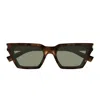 Saint Laurent Calista Acetate Cat-eye Sunglasses In Havana