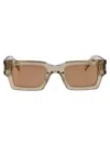 Saint Laurent Eyewear Core Square Frame Sunglasses In Brown