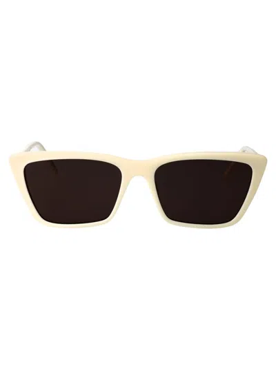 Saint Laurent Eyewear Sunglasses In Neutral
