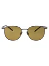 Saint Laurent Eyewear Sunglasses In Ruthenium-crystal-brown