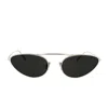 Saint Laurent Eyewear Sunglasses In Silver