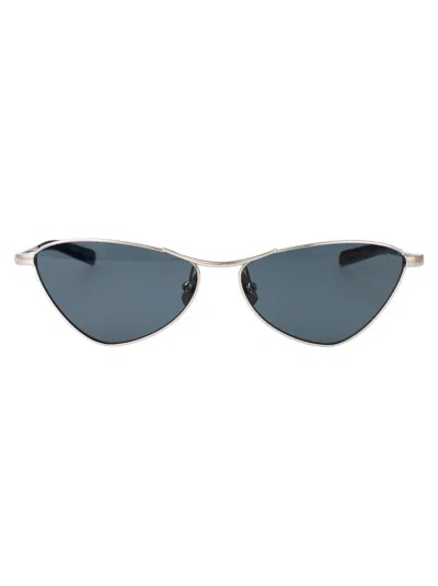 Saint Laurent Eyewear Sunglasses In Silver
