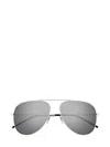 Saint Laurent Eyewear Sunglasses In Metallic