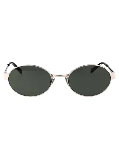 Saint Laurent Eyewear Sunglasses In Silver
