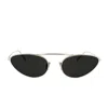 Saint Laurent Eyewear Sunglasses In Silver