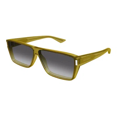 Saint Laurent Eyewear Sunglasses In Yellow