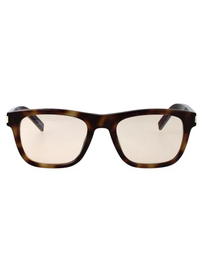 Saint Laurent Eyewear Sunglasses In Yellow