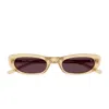 Saint Laurent Eyewear Sunglasses In Brown