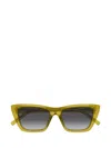 Saint Laurent Eyewear Sunglasses In Green