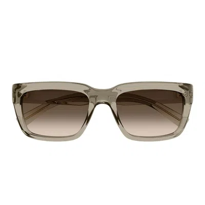 Saint Laurent Eyewear Sunglasses In Yellow