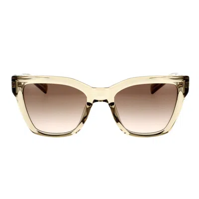 Saint Laurent Eyewear Sunglasses In Yellow