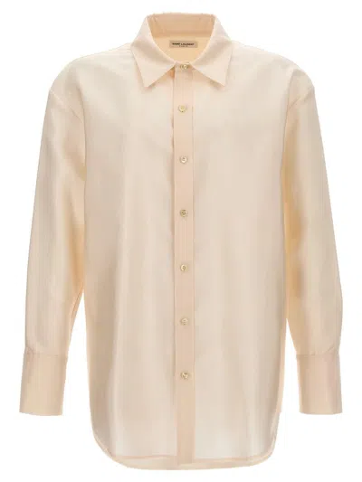 Saint Laurent Faille Shirt In Multi