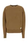Saint Laurent Caramel Coloured Plush Sweatshirt