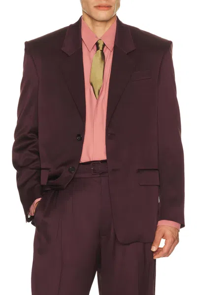 Saint Laurent Fit Fluide In Purple