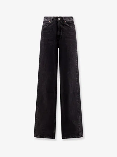 Saint Laurent Five Pockets Jeans In Black