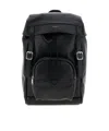 Saint Laurent Versatile Leather Backpack Featuring Zip Pocket In Black