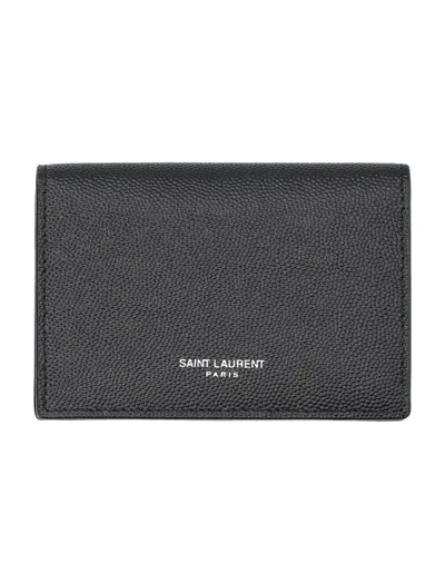 SAINT LAURENT SAINT LAURENT FLAP CARD HOLDER