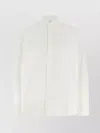 Saint Laurent Flap Collar Shirt With Long Sleeves
