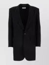 Saint Laurent Black Single Breasted Blazer