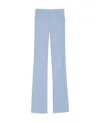 Saint Laurent Flared Denim Jeans In Blue