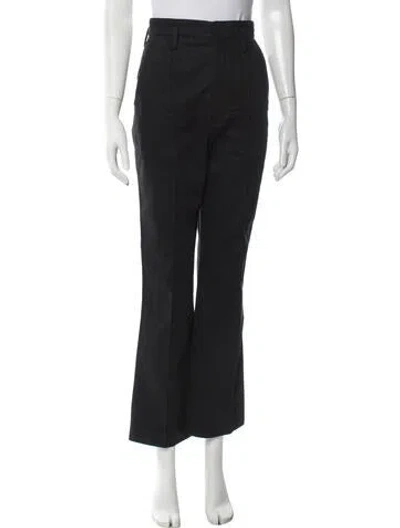 Pre-owned Saint Laurent Flared Pants In Black