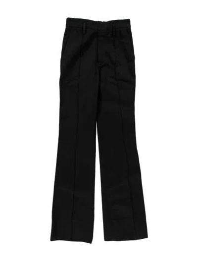 Pre-owned Saint Laurent Flared Pants In Black